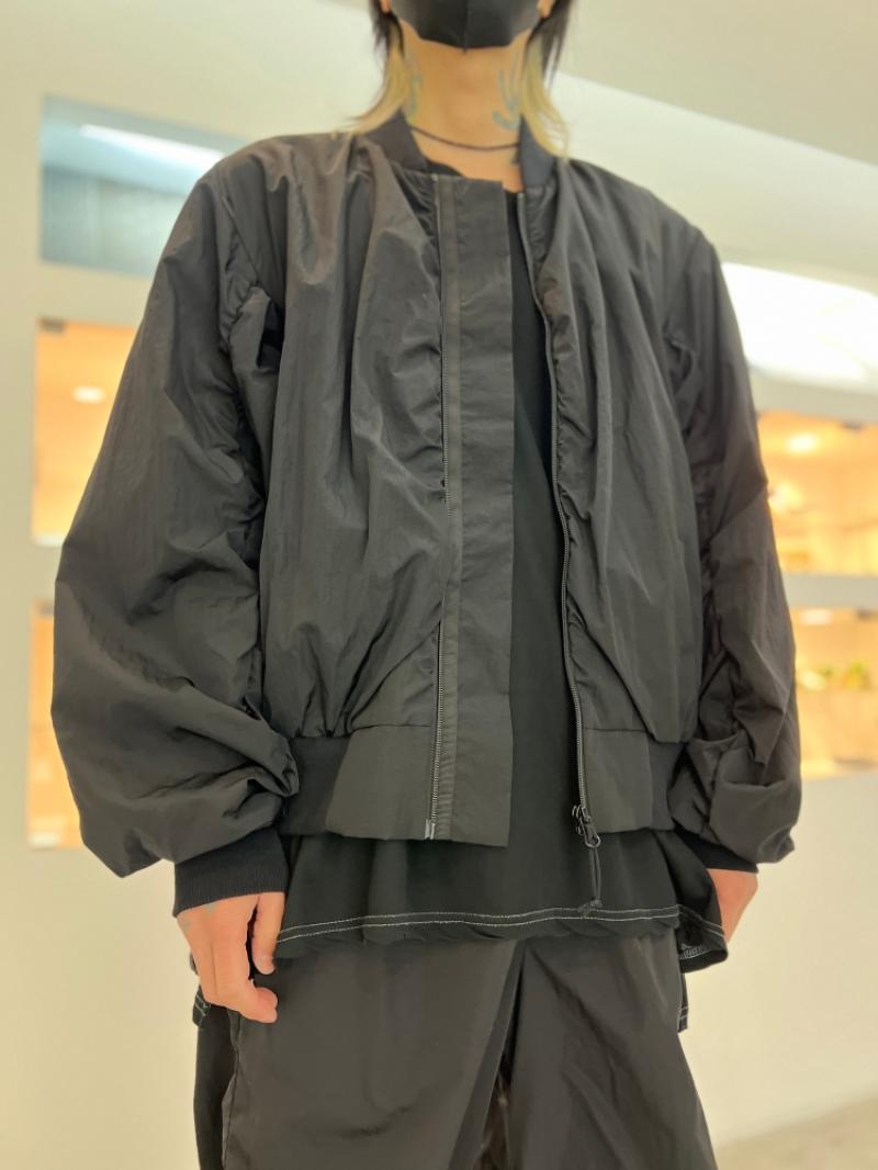 LAD MUSICIAN / VINTAGE NYLON CHAMBRAY MA-1 ����