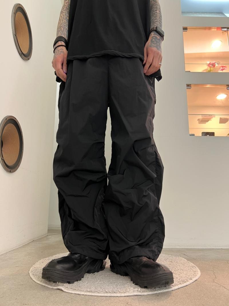 LAD MUSICIAN / VINTAGE NYLON CHAMBRAY OVER PANTS ����