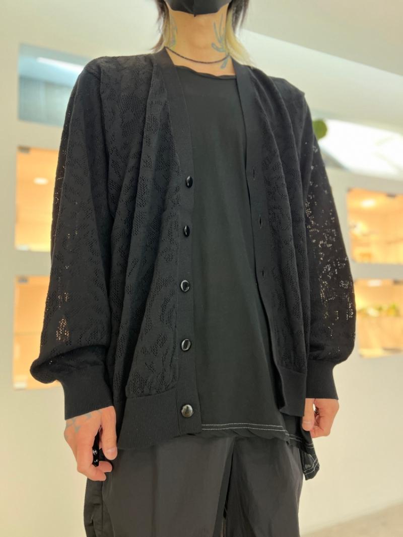 LAD MUSICIAN / LOWER MESH CARDIGAN ����