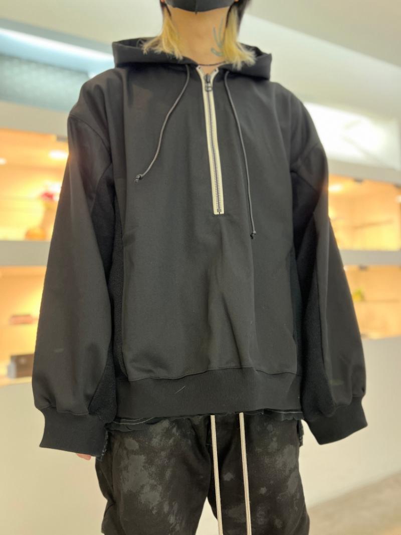 my beautiful landlet / ORGANIC COTTON & RECYCLED POLYESTER��SWEATSHIRT HOODIE ����