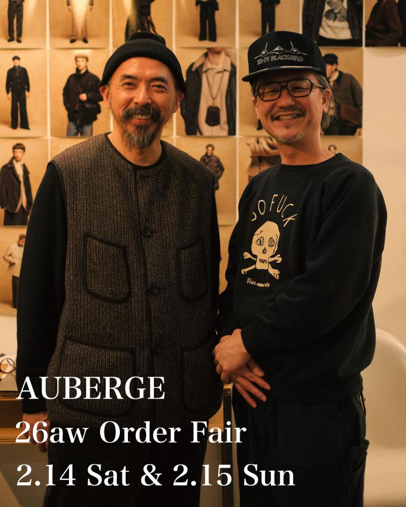 ��AUBERGE:2026aw order fair��