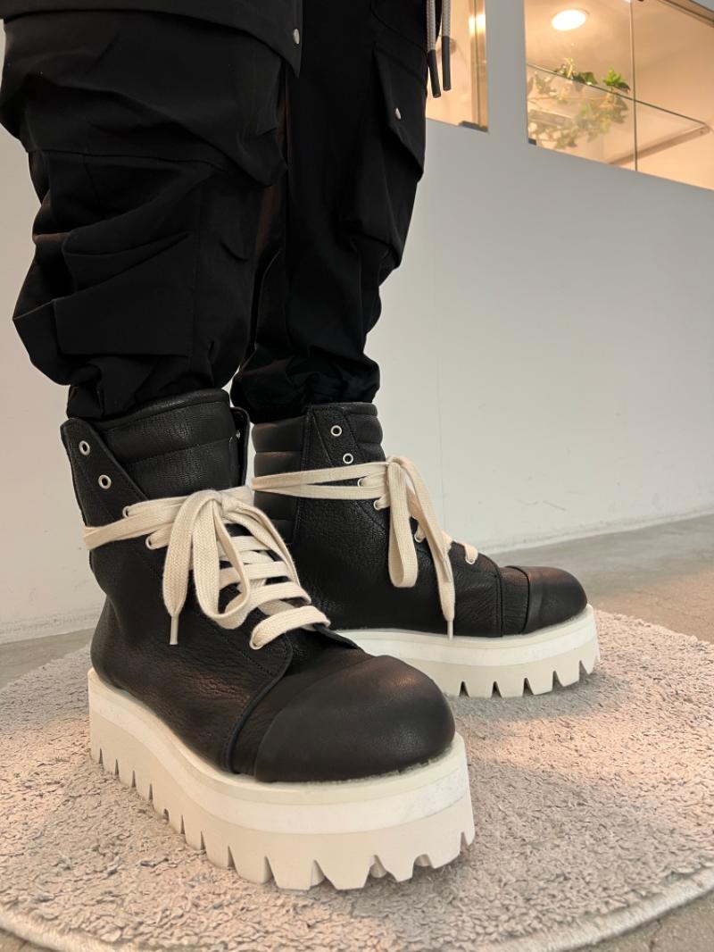 A.F ARTEFACT��Portaille / Japanese goat Sneakers Boots / Black��White ����