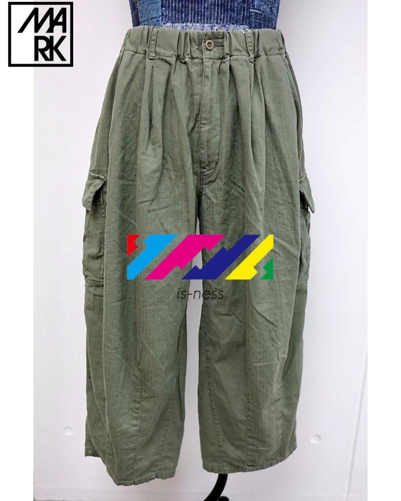 is-ness �����ͥ� 26SS Herringbone 6-Pocket Pants (26SS_22_1005SSPT05)KHAKI������ȯ��! 