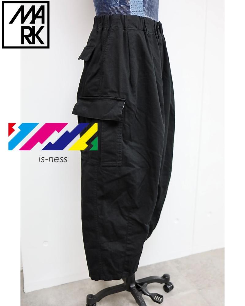 is-ness �����ͥ� 26SS �ѥ�� Herringbone 6-Pocket Pants (26SS_22_1005SSPT05)BLACK������ȯ��!