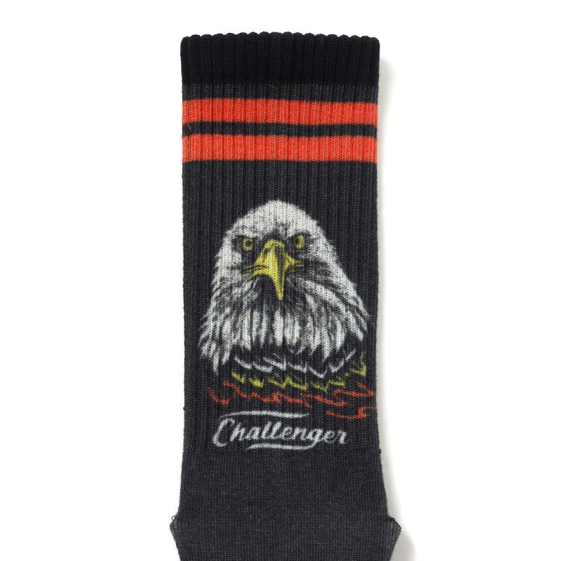 ��2/28ȯ���CHALLENGER �����󥸥㡼 EAGLE SOCKS �������륽�å��� CLG-AC 026-011 1,500+tax