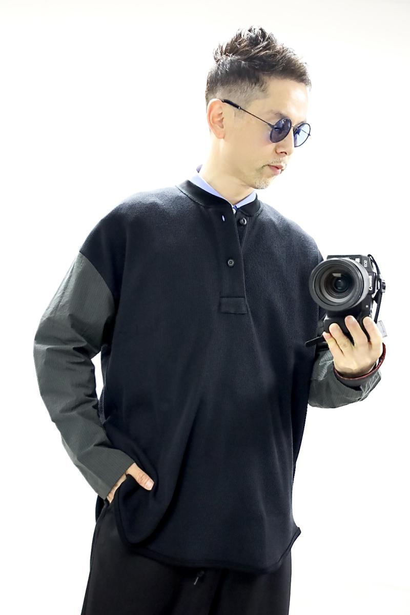 COMME des GARCONS HOMME ����ǥ���륽�󥪥�26SS ��åե�إ�꡼���ؤ����åȥ���(HQ-T010-051)BLACK��KHAKI��3��6��(��)ȯ��! 