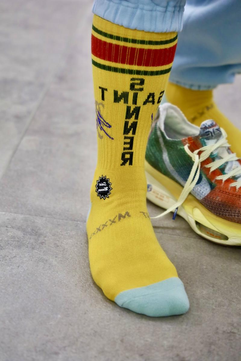 ©SAINT M�ߡߡߡߡߡ� ����ȥޥ����� 26SS SW SOCKS/SAINT SW(SM-MK8-0000-C15)YELLOW��3��7��(��)ȯ��! 