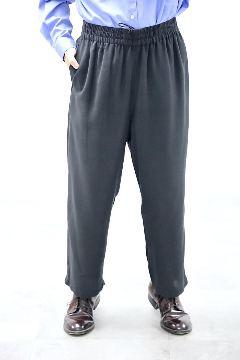 Graphpaper ����եڡ��ѡ� 26SS Viscose Viyella Sleeping Easy Pants(GM261-40458)CHARCOAL��3��14��(��)ȯ��!