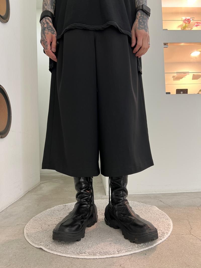LAD MUSICIAN / DRY CLOTH CROPPED HAKAMA PANTS ����