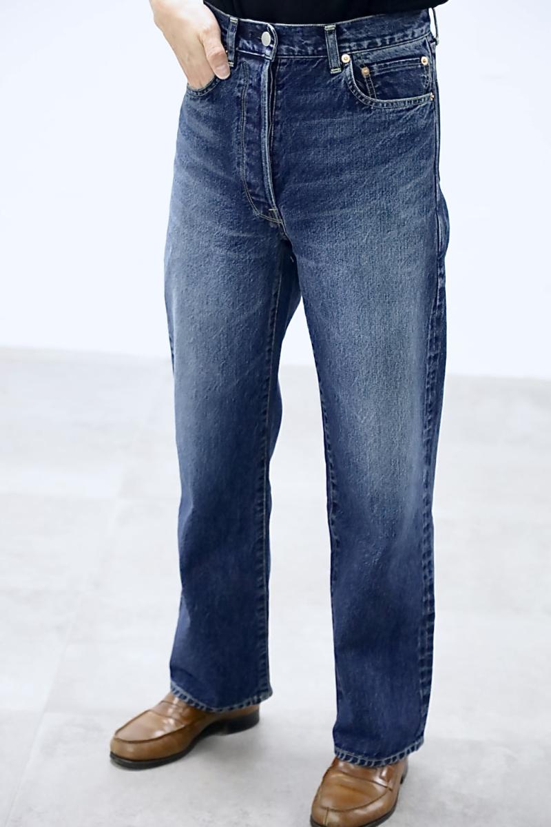 blurhms ROOTSTOCK �֥顼�ॹ�롼�ĥ��ȥå� 26SS 13.5oz Denim Pants Narrow(bROOTS24F10S26USD)USED-Indigo