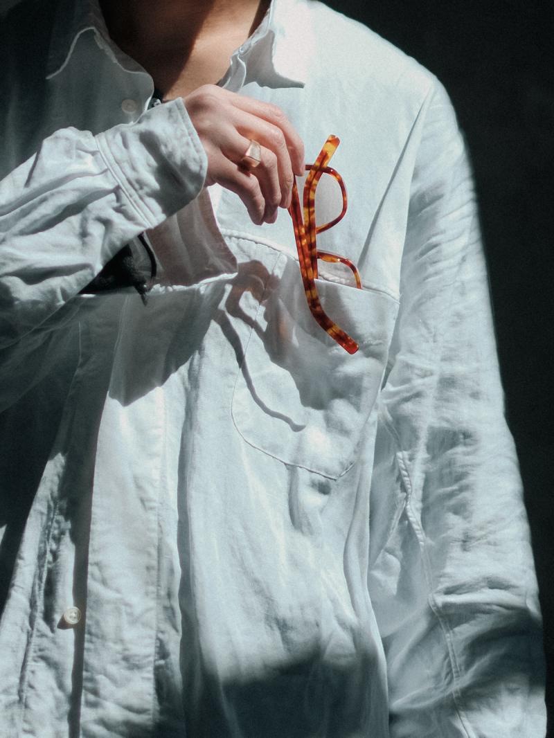 ��SUNNY ELEMENT:Air Field Shirt_Lyocell / Linen��