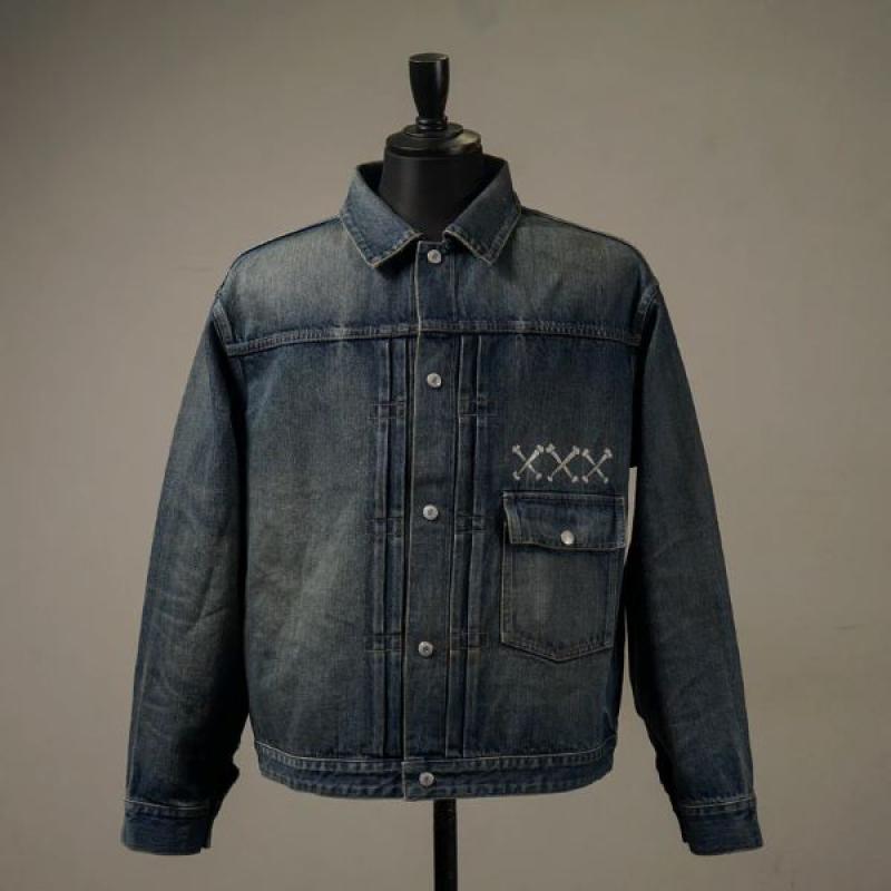 GANGSTERVILLE(����󥰥�����������)����XXX-DENIM JACKET VFPT��������