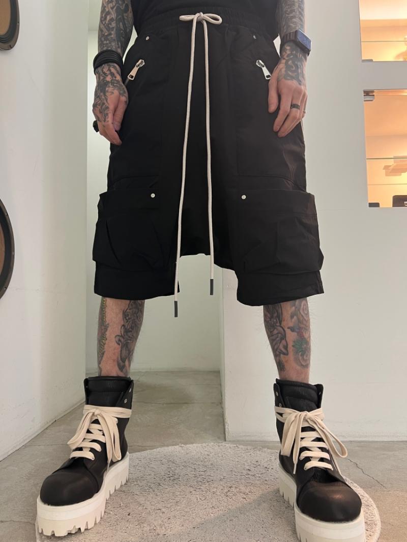 A.F ARTEFACT / Stretch Nylon Cargo Shorts ����