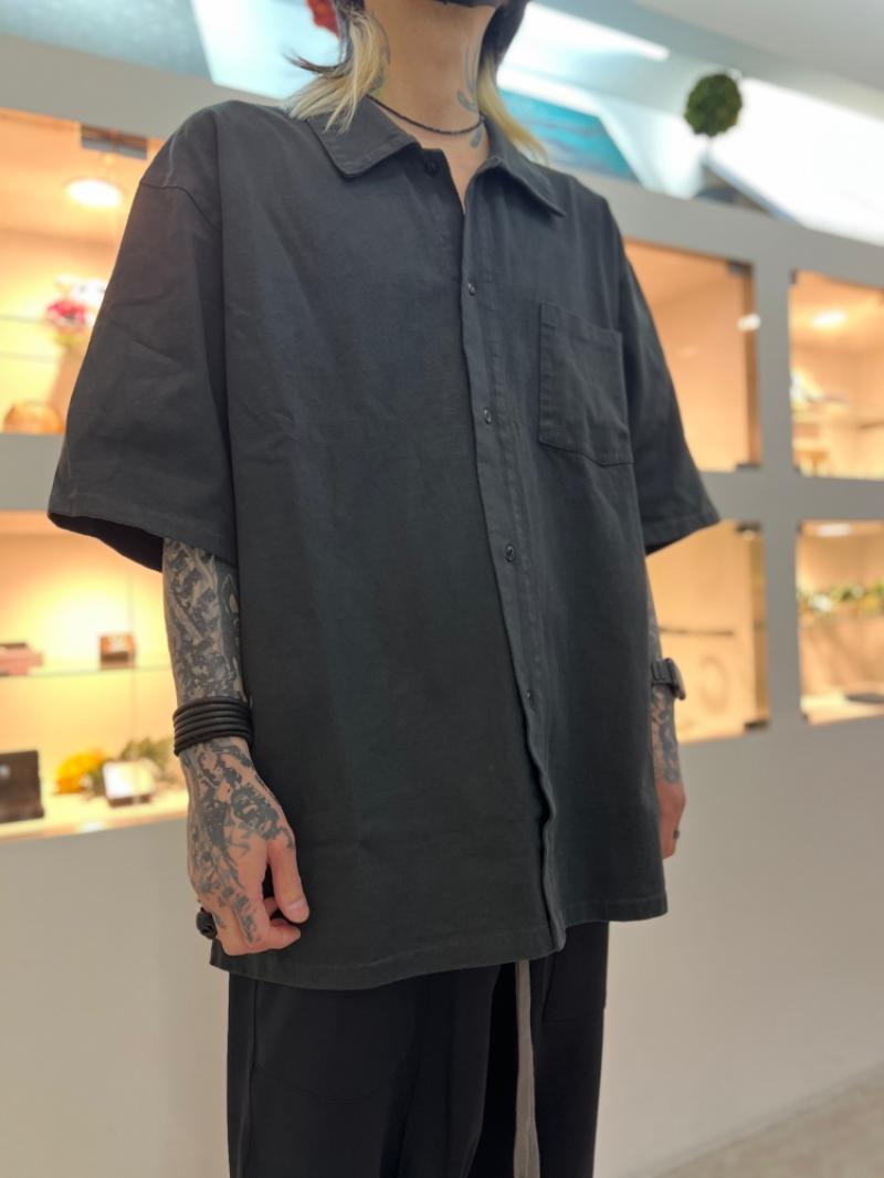 VOAAOV / HEAVY JERSEY GARMENT DYE Short Sleeve Shirt ����