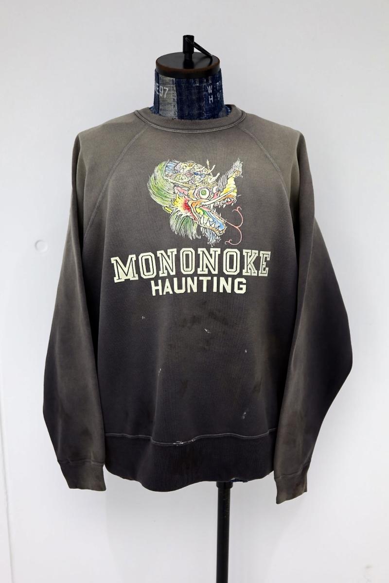 mononoke��made ��ΥΥ����ᥤ�� CREW NECK SWEAT_ζ (MT-MK8-0000-013)CHARCOAL������饤��4��11��(��)ȯ��! 