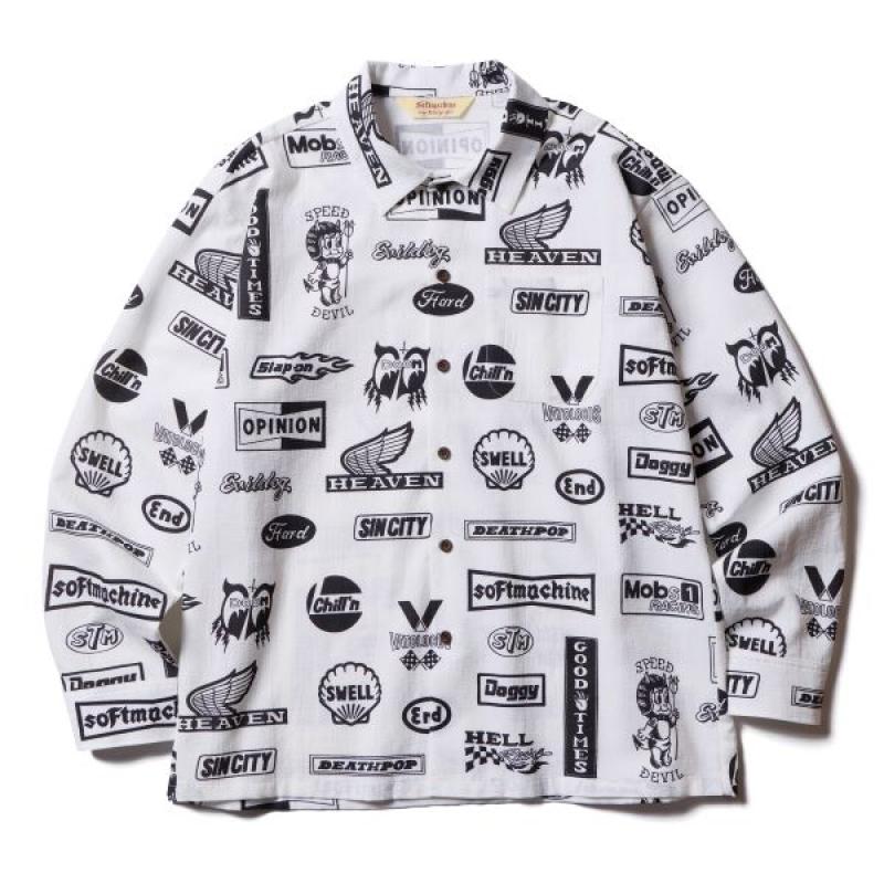 SOFTMACHINE(���եȥޥ�����)����MOTOR SHIRTS L/S��������