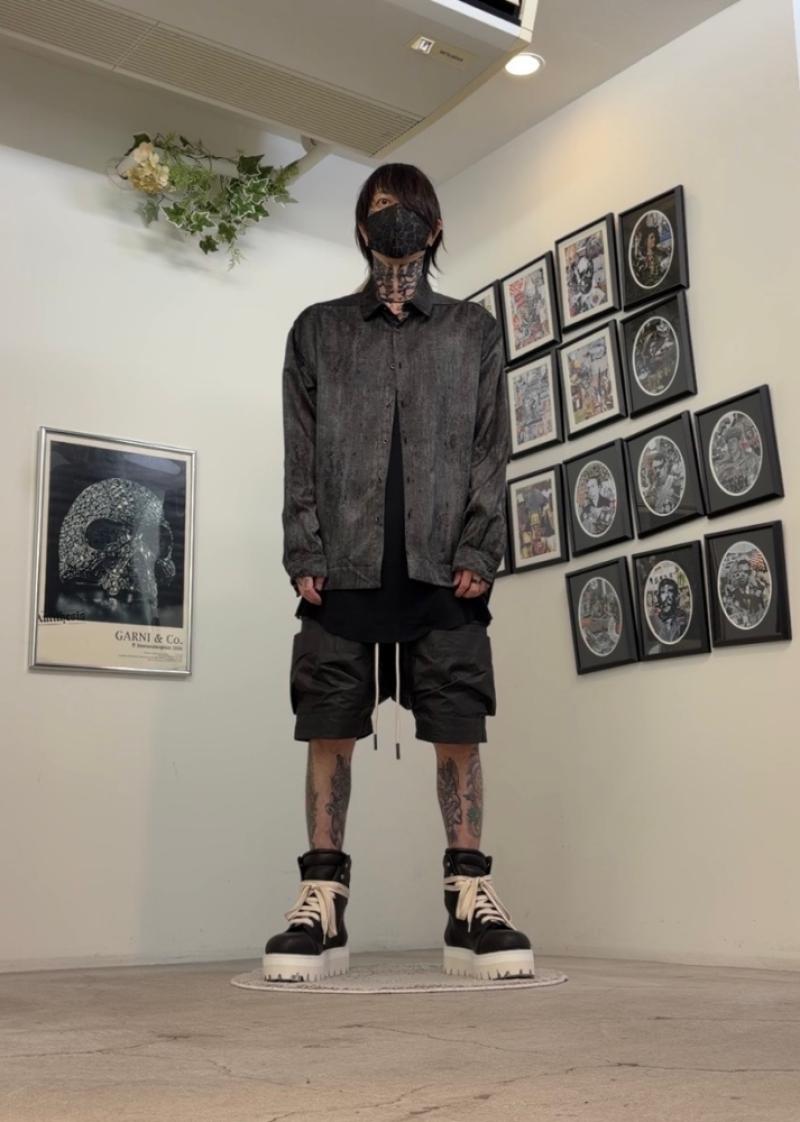 A.F ARTEFACT��L/S����Ĥ˥����ƥ��󥰥��������硼��