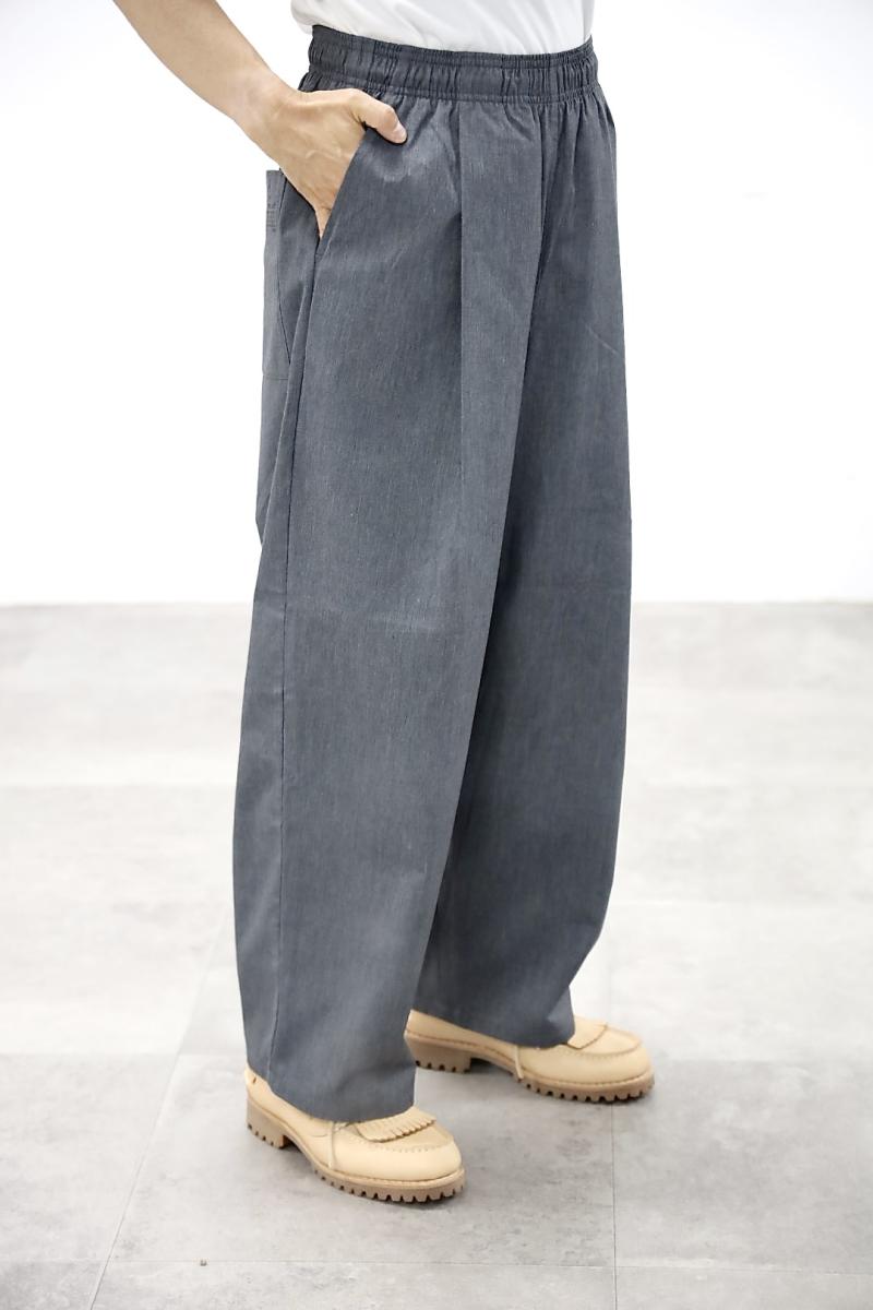FreshService �ե�å��奵���ӥ� 26SS CORPORATE WIDE EASY PANTS(FSC262-40014B)H.GRAY��5��30��(��)ȯ��! 