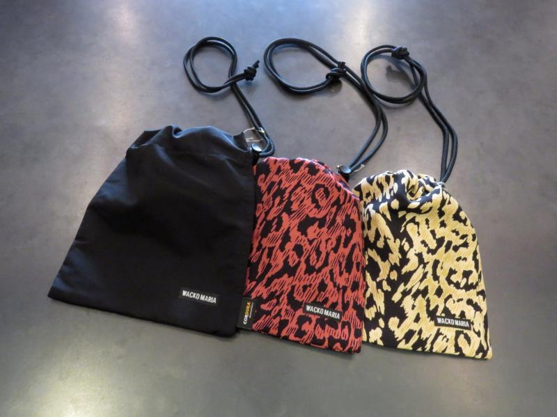 WACKO MARIA��SHOULDER POUCH��&��LEOPARD SHOULDER POUCH
