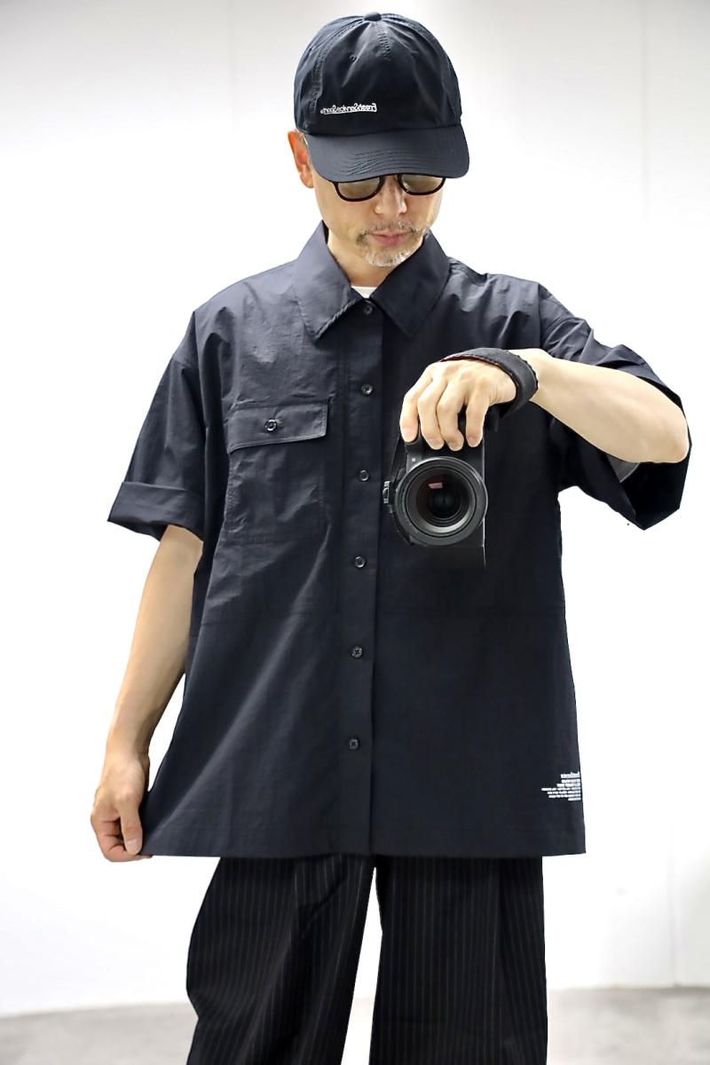 FreshService �ե�å��奵���ӥ� DRY FLEX NYLON FIELD POCKET SHIRT(FSC262-50116)BLACK��5��23��(��)ȯ��