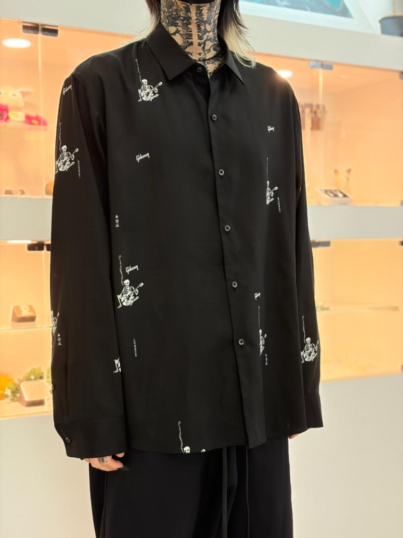 LAD MUSICIAN��Gibson��EIRAKUYA TENUGUI / T/T SKULL GUITARIST COMFORT SHIRT ����
