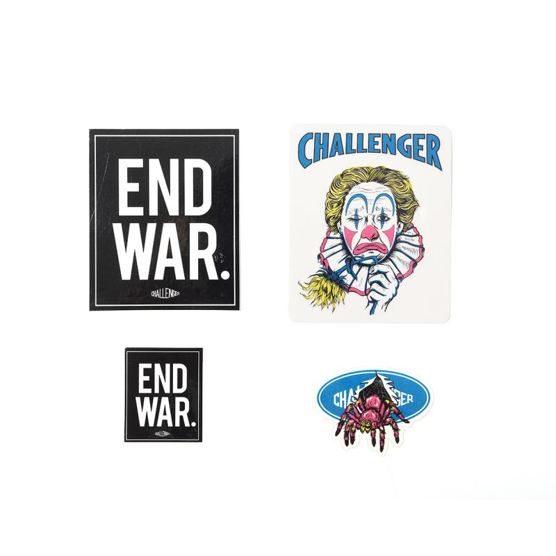 CHALLENGER �����󥸥㡼 ART WORK STICKER SET �����ȥ�����ƥå������å� 4SET ��1,300+tax