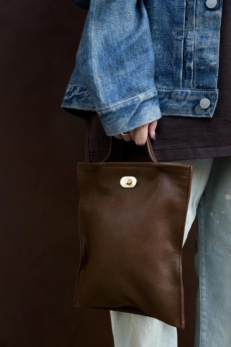 Hender Scheme ��������������� �Хå� twist hand bag small(zw-b-tbs)cognac��6��13��(��)ȯ��!