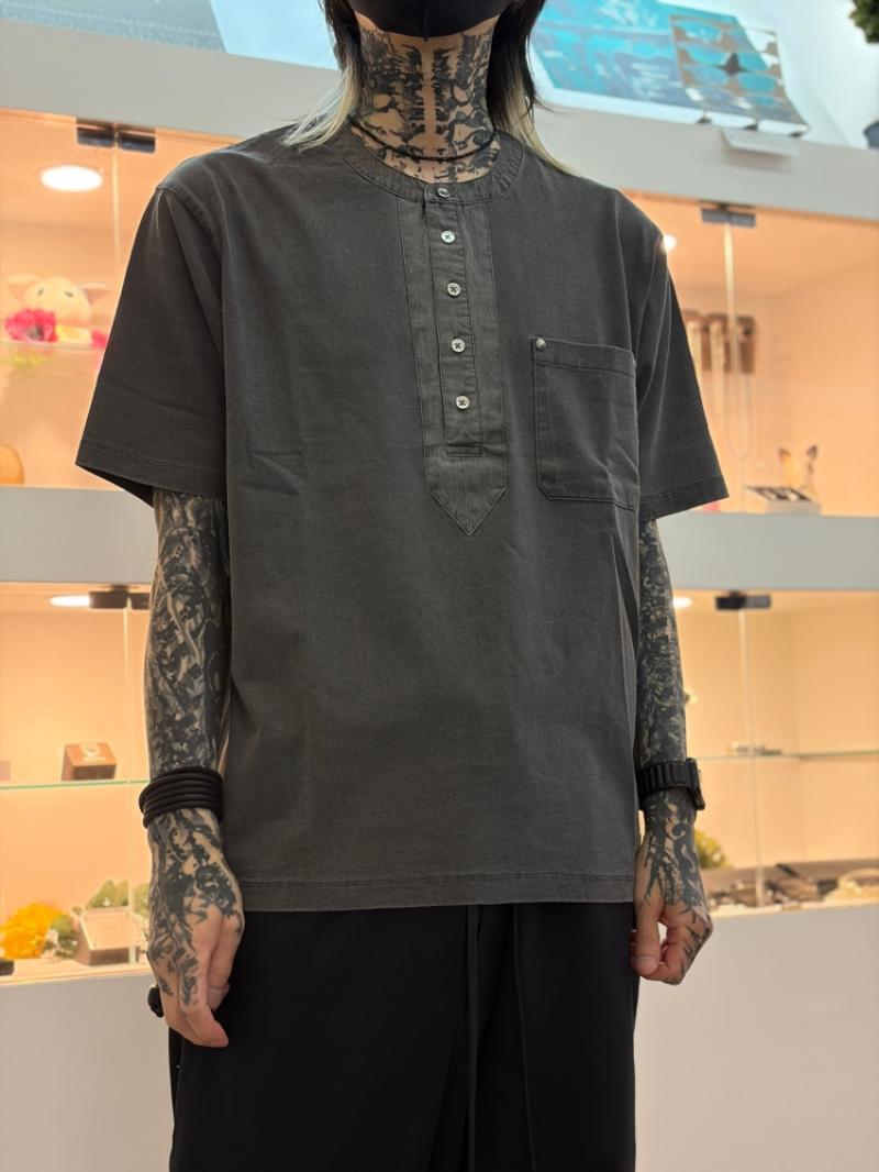 PHILTHEORY / Metal button henly neck T-shirts����