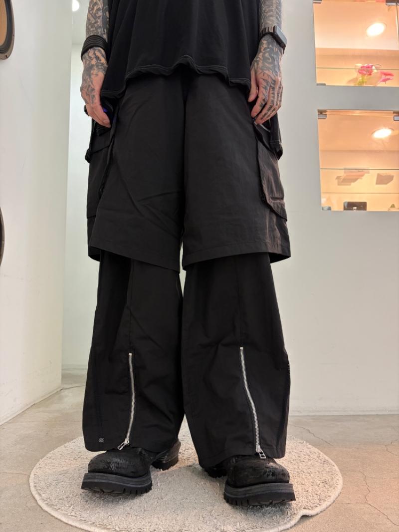 PHILTHEORY / Layered nylon pants ����