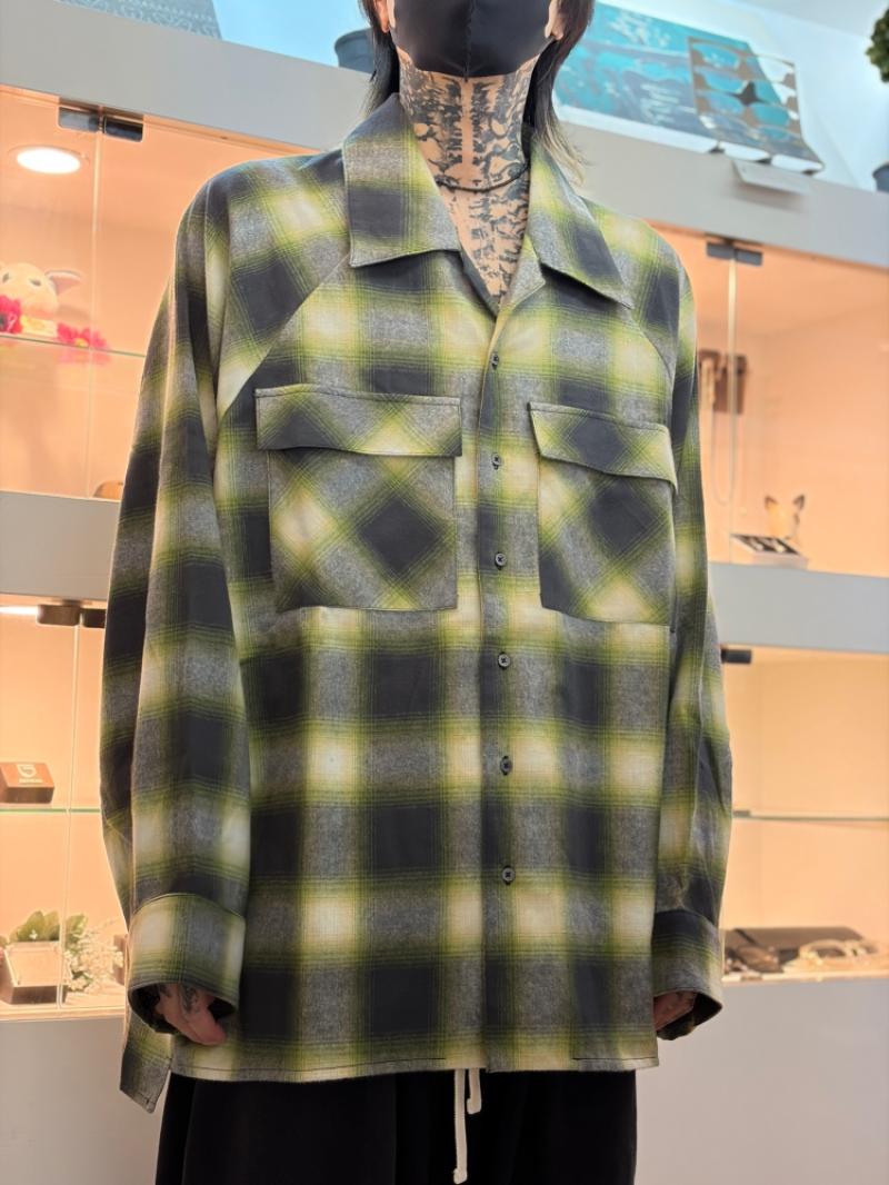 my beautiful landlet 26 AW ��������🚩 BRUSHED CHECK SHIRT ����
