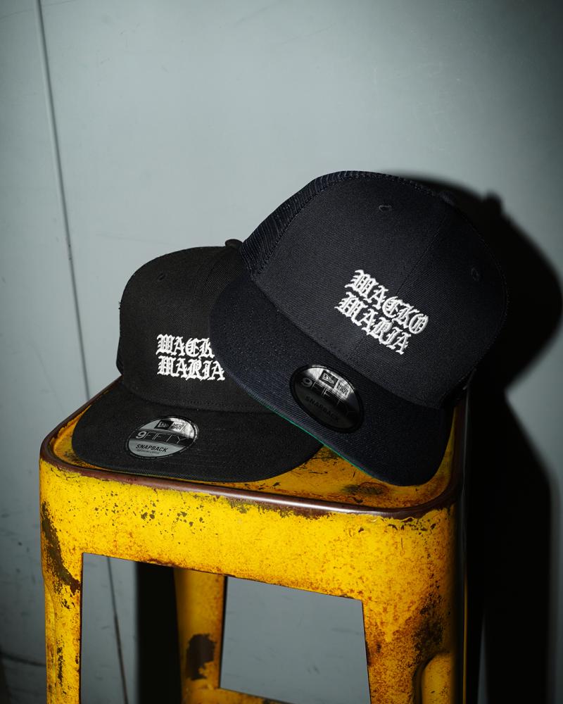 �����Υ���󥻥�ʬ��NEW ERA �� WACKOMARIA 9FIFTY TRUKER CAP(BLACK)�ʤ�!WACKOMARIA(�拾�ޥꥢ)2026SS��