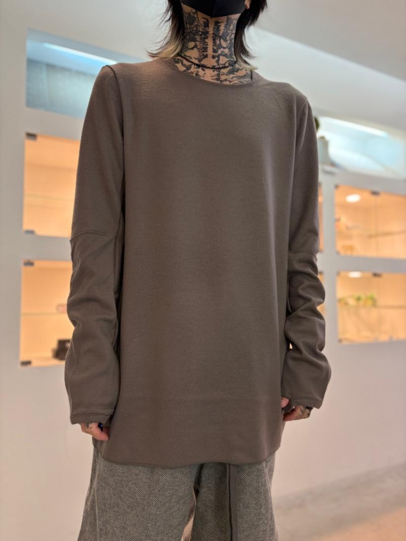 prasthana  26 AW ��������🚩 ���� long sleeve_01(MATERIAL_A:washable wool jersey)  ����