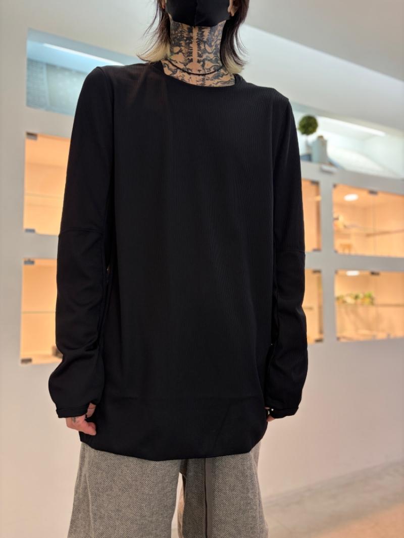 prasthana  26 AW ��������🚩 ���� long sleeve_01(MATERIAL_B:polyester/plyurethane tech rib je��