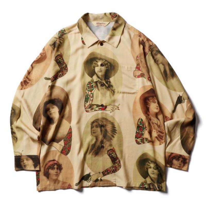 SOFTMACHINE(���եȥޥ�����)����INKED WOMEN SHIRTS L/S��������