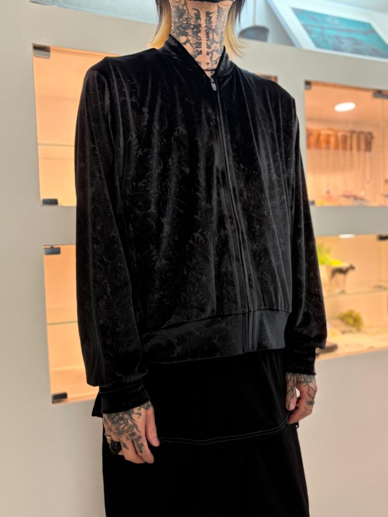 LAD MUSICIAN / EMBOSSED VELOUR TRACK JACKET ����