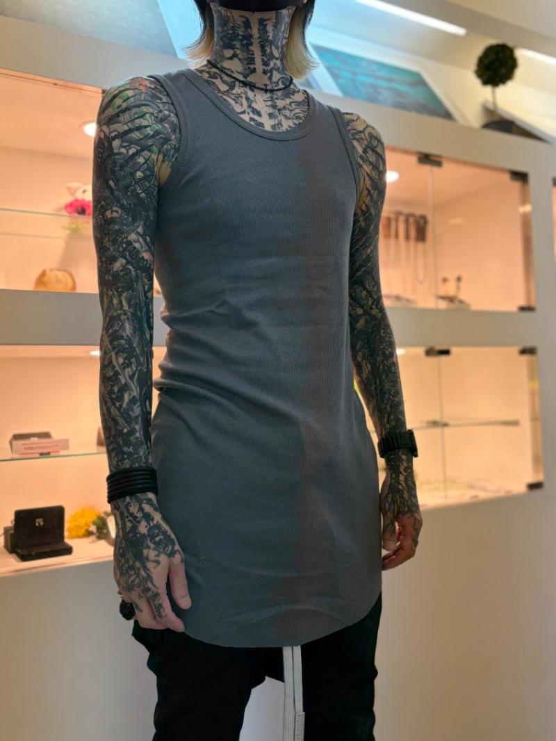 A.F ARTEFACT / Long Rib Tank Top ����