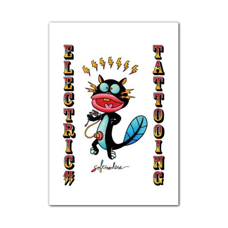 SOFTMACHINE(���եȥޥ�����)����ELECTRIC TATTOOING POSTER��������