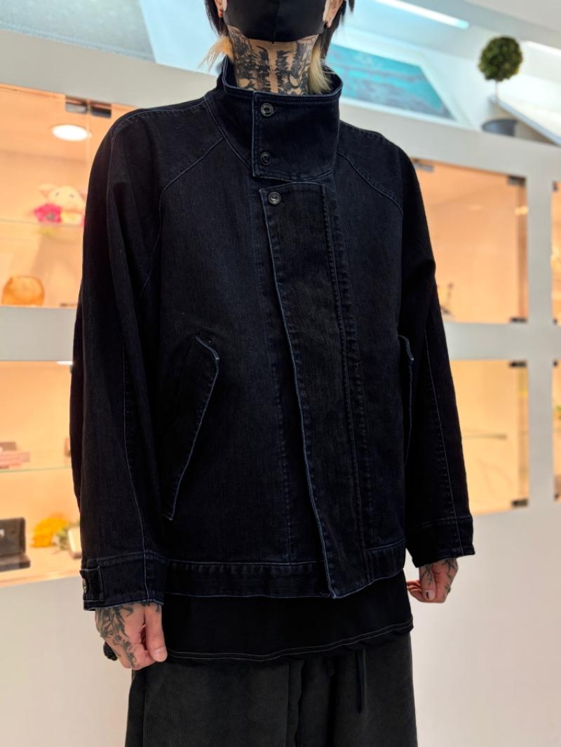 VOAAOV / OLD TRAIN DENIM Oversize Zip Blouson ����