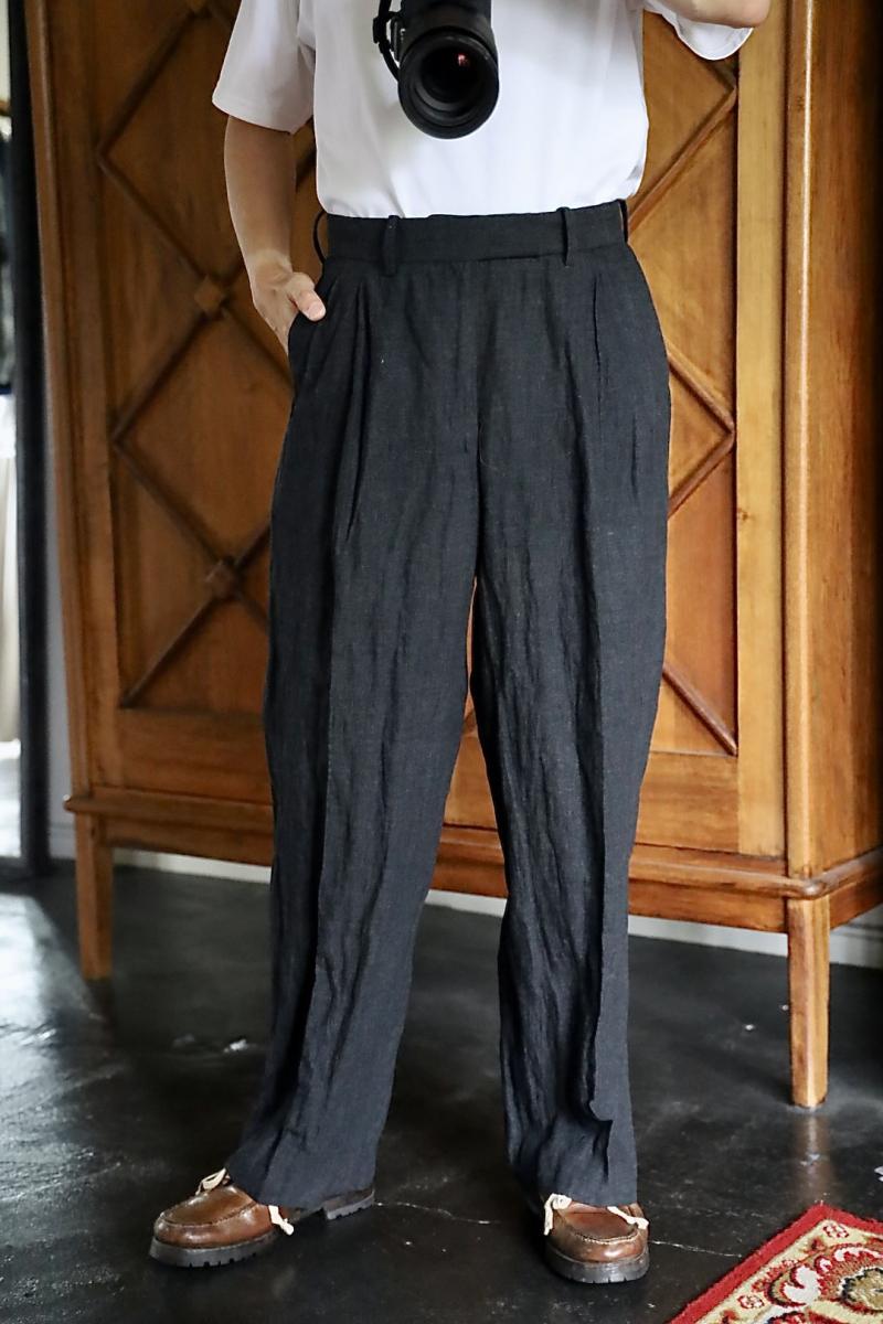 MARKAWARE �ޡ��������� 26AW DOUBLE PLEATED TROUSERS(A26C16PT01C )SUMIKURO������ȯ��! 