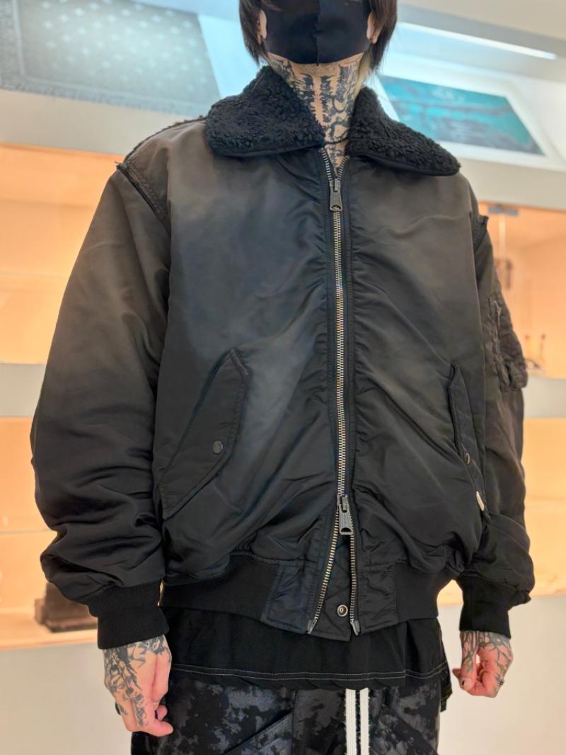 WIZZARD / FRAYED REVERSIBLE BOMBER JACKET ����