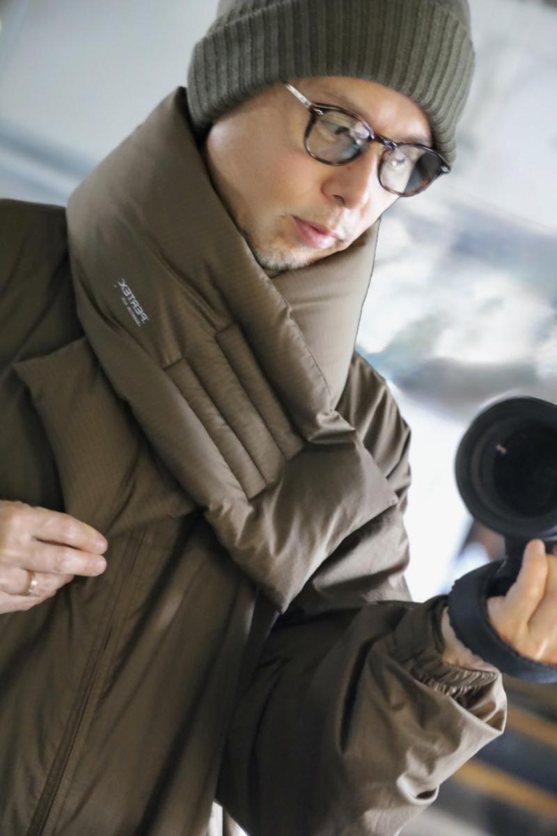 Graphpaper ����եڡ��ѡ� PERTEX® QUANTUM AIR Field Neck Warmer(GU263-90283)BROWN��9��26��(��)ȯ��!