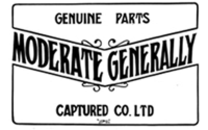 MODERATE GENERALLY 